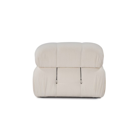 1-Seat Sofa Bubble L1 - Beige White 1-Seat Sofa Bubble L1 - Beige White