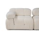 3-Seat Sofa Bubble 3 Seater ( L1-O1-1R) V2 - Bouclette White