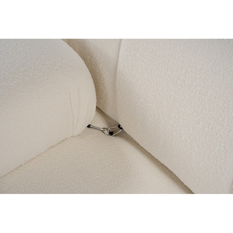 3-Seat Sofa Bubble 3 Seater ( L1-O1-1R) V2 - Bouclette White