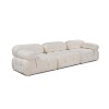 3-Seat Sofa Bubble 3 Seater ( L1-O1-1R) V2 - Bouclette White