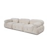 3-Seat Sofa Bubble 3 Seater ( L1-O1-1R) V2 - Bouclette White