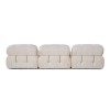 3-Seat Sofa Bubble 3 Seater ( L1-O1-1R) V2 - Bouclette White