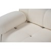 Corner Sofa Bubble Beige L1-O1-1R-PUF White