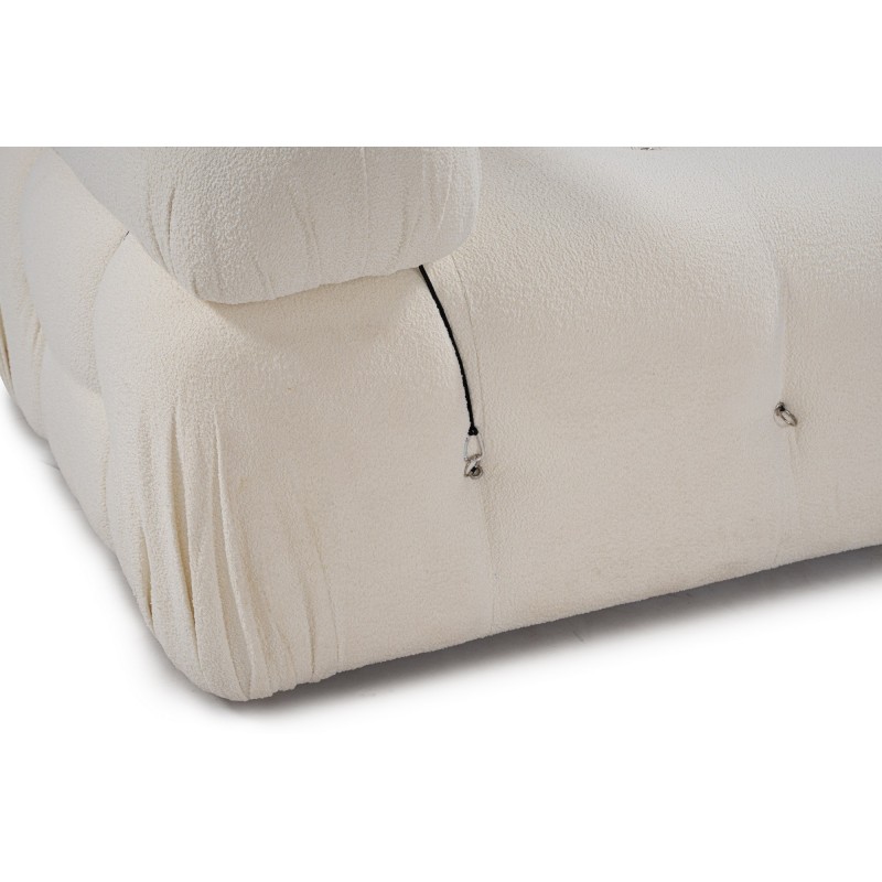 Corner Sofa Bubble Beige L1-O1-1R-PUF White