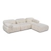 Corner Sofa Bubble Beige L1-O1-1R-PUF White