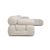 Corner Sofa Bubble Beige L1-O1-1R-PUF White