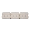 Corner Sofa Bubble Beige L1-O1-1R-PUF White