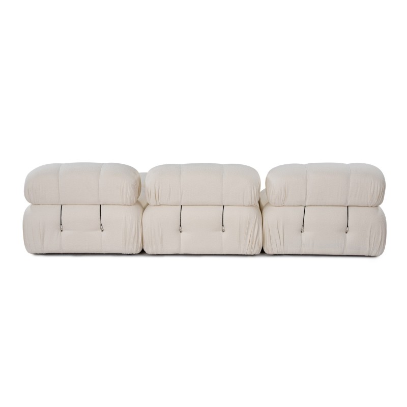 Corner Sofa Bubble Beige L1-O1-1R-PUF White