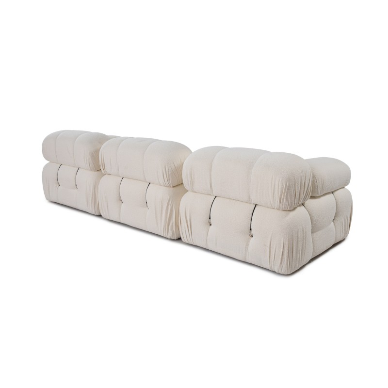 Corner Sofa Bubble Beige L1-O1-1R-PUF White