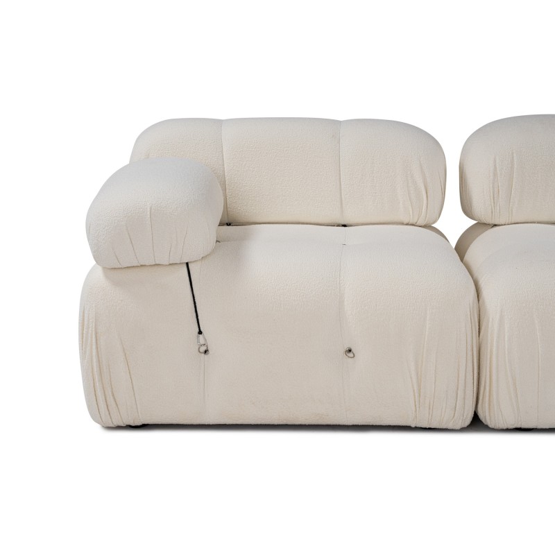 2-Seat Sofa Bubble 2 Seater (L1-1R) - Cream Cream