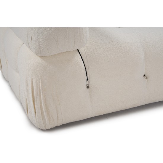 2-Seat Sofa Bubble 2 Seater (L1-1R) - Cream Cream
