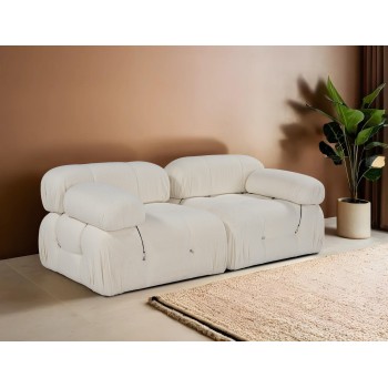 2-Seat Sofa Bubble 2 Seater (L1-1R) - Cream Cream