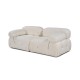 2-Seat Sofa Bubble 2 Seater (L1-1R) - Cream Cream