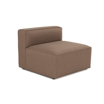1-Seat Sofa Mora XL O1 - Brown Brown