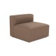 1-Seat Sofa Mora XL O1 - Brown Brown
