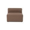 1-Seat Sofa Mora XL O1 - Brown Brown