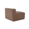1-Seat Sofa Mora XL O1 - Brown Brown