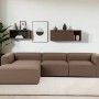 Corner Sofa Mora XL (ChlLeft-O1-1R) - Brown Brown