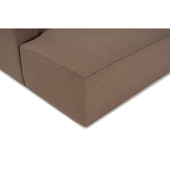 Corner Sofa Mora XL (ChlLeft-O1-1R) - Brown Brown Corner Sofa Mora XL (ChlLeft-O1-1R) - Brown Brown