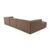 Corner Sofa Mora XL (ChlLeft-O1-1R) - Brown Brown