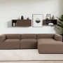 Corner Sofa Mora XL (L1-O1-ChlRight) - Brown Brown