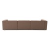 Corner Sofa Mora XL (L1-O1-ChlRight) - Brown Brown