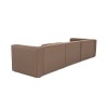 Corner Sofa Mora XL (L1-O1-ChlRight) - Brown Brown