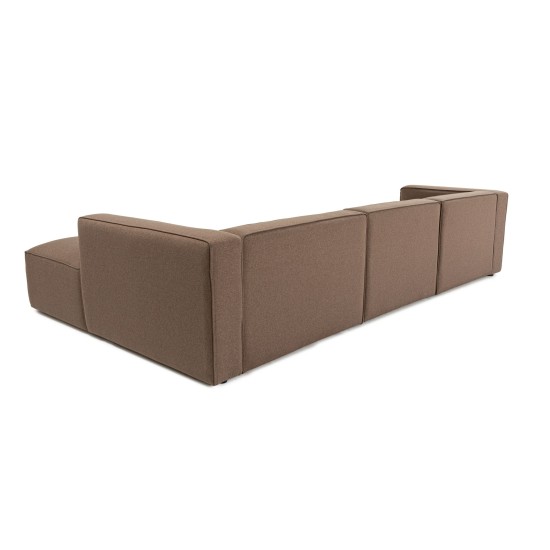 Corner Sofa Mora XL (L1-O1-ChlRight) - Brown Brown Corner Sofa Mora XL (L1-O1-ChlRight) - Brown Brown