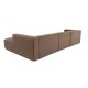 Corner Sofa Mora XL (L1-O1-ChlRight) - Brown Brown Corner Sofa Mora XL (L1-O1-ChlRight) - Brown Brown