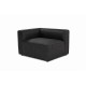 2-Seat Sofa Mora XL 2 Seat - Anthracite Anthracite 2-Seat Sofa Mora XL 2 Seat - Anthracite Anthracite