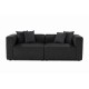 2-Seat Sofa Mora XL 2 Seat - Anthracite Anthracite 2-Seat Sofa Mora XL 2 Seat - Anthracite Anthracite