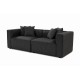 2-Seat Sofa Mora XL 2 Seat - Anthracite Anthracite 2-Seat Sofa Mora XL 2 Seat - Anthracite Anthracite