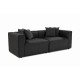 2-Seat Sofa Mora XL 2 Seat - Anthracite Anthracite 2-Seat Sofa Mora XL 2 Seat - Anthracite Anthracite