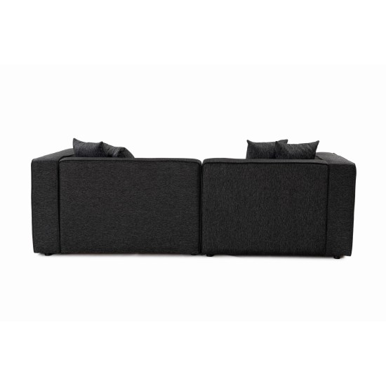 2-Seat Sofa Mora XL 2 Seat - Anthracite Anthracite 2-Seat Sofa Mora XL 2 Seat - Anthracite Anthracite