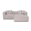 Corner Sofa Mora XL Corner Left (CHLLeft -1R) - Ecru Ecru