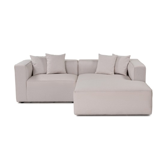 Corner Sofa Mora XL Corner Left (CHLLeft -1R) - Ecru Ecru