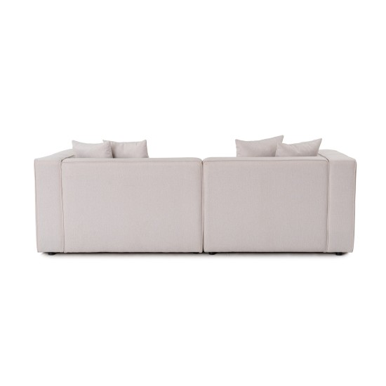 Corner Sofa Mora XL Corner Left (CHLLeft -1R) - Ecru Ecru
