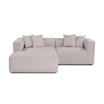 Corner Sofa Mora XL Corner Right (L1-CHLRight) - Ecru Ecru