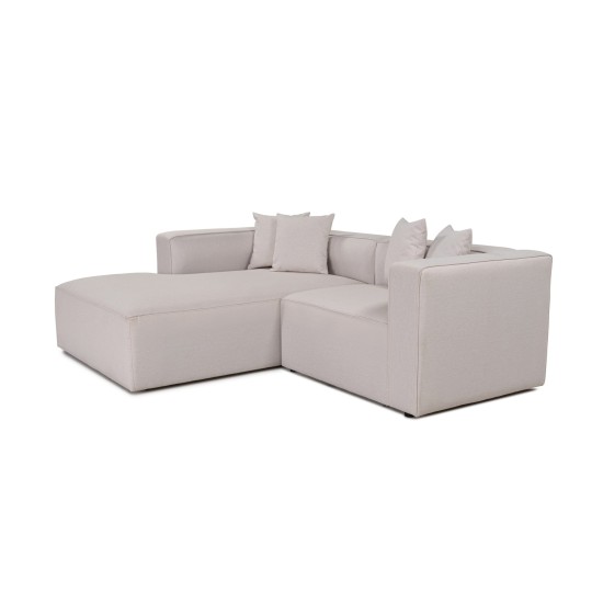 Corner Sofa Mora XL Corner Right (L1-CHLRight) - Ecru Ecru Corner Sofa Mora XL Corner Right (L1-CHLRight) - Ecru Ecru