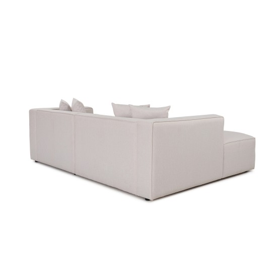 Corner Sofa Mora XL Corner Right (L1-CHLRight) - Ecru Ecru Corner Sofa Mora XL Corner Right (L1-CHLRight) - Ecru Ecru