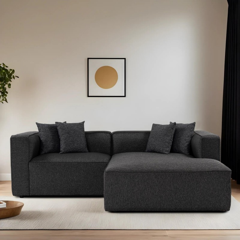 Corner Sofa Mora XL Corner Left (CHLLeft -1R) - Anthracite Anthracite