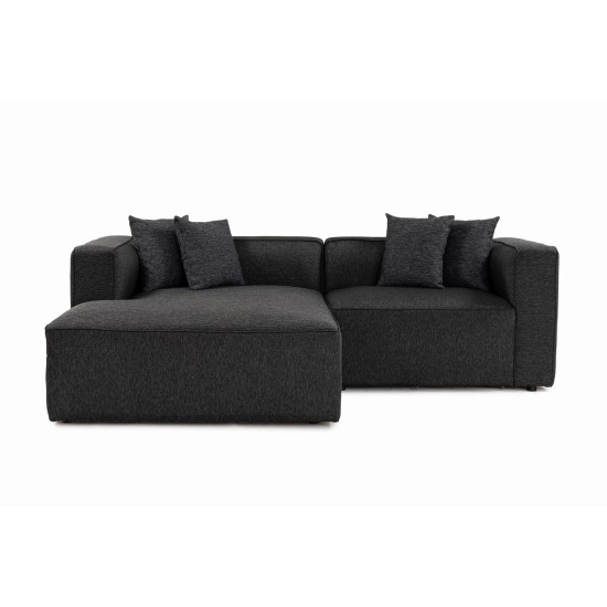 Corner Sofa Mora XL Corner Right (L1-CHLRight) - Anthracite Anthracite Corner Sofa Mora XL Corner Right (L1-CHLRight) - Anthracite Anthracite