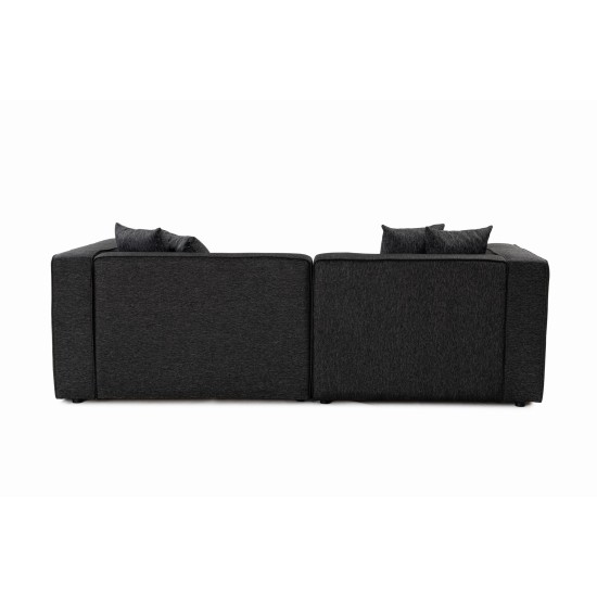 Corner Sofa Mora XL Corner Right (L1-CHLRight) - Anthracite Anthracite Corner Sofa Mora XL Corner Right (L1-CHLRight) - Anthracite Anthracite