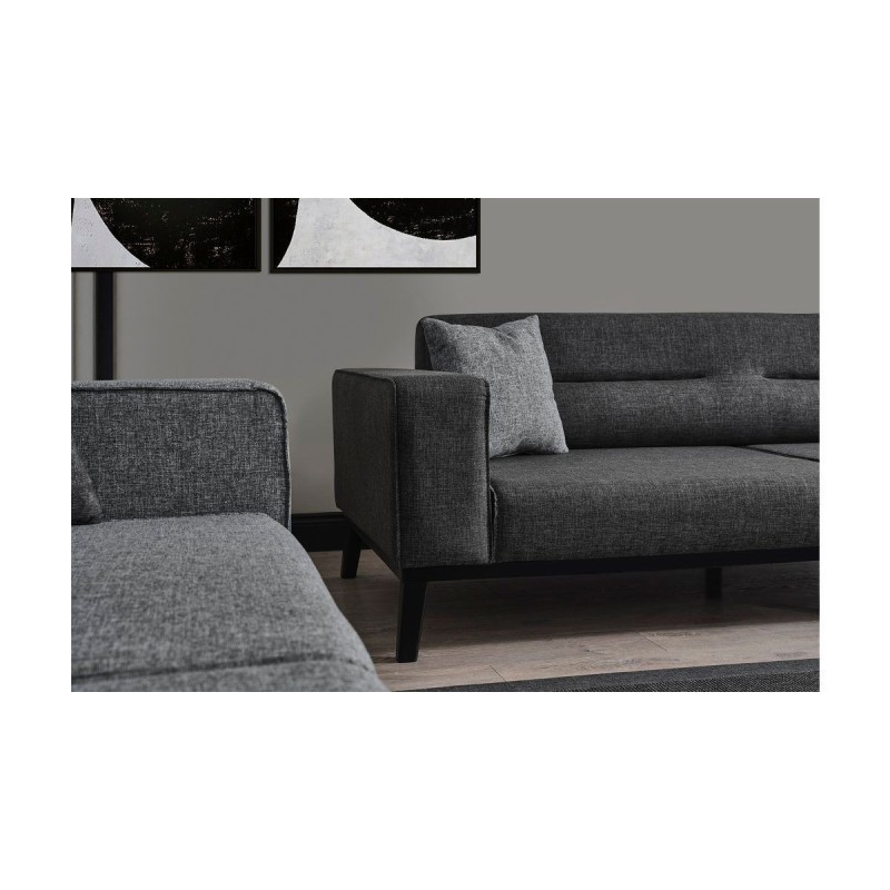 3-Seat Sofa-Bed Bali 3 Seater - Anthracite Anthracite