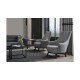 Wing Chair Bali - Light Grey Light Grey Wing Chair Bali - Light Grey Light Grey