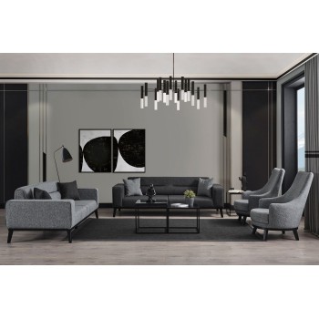 3-Seat Sofa-Bed Bali 3 Seater - Light Grey Light Grey