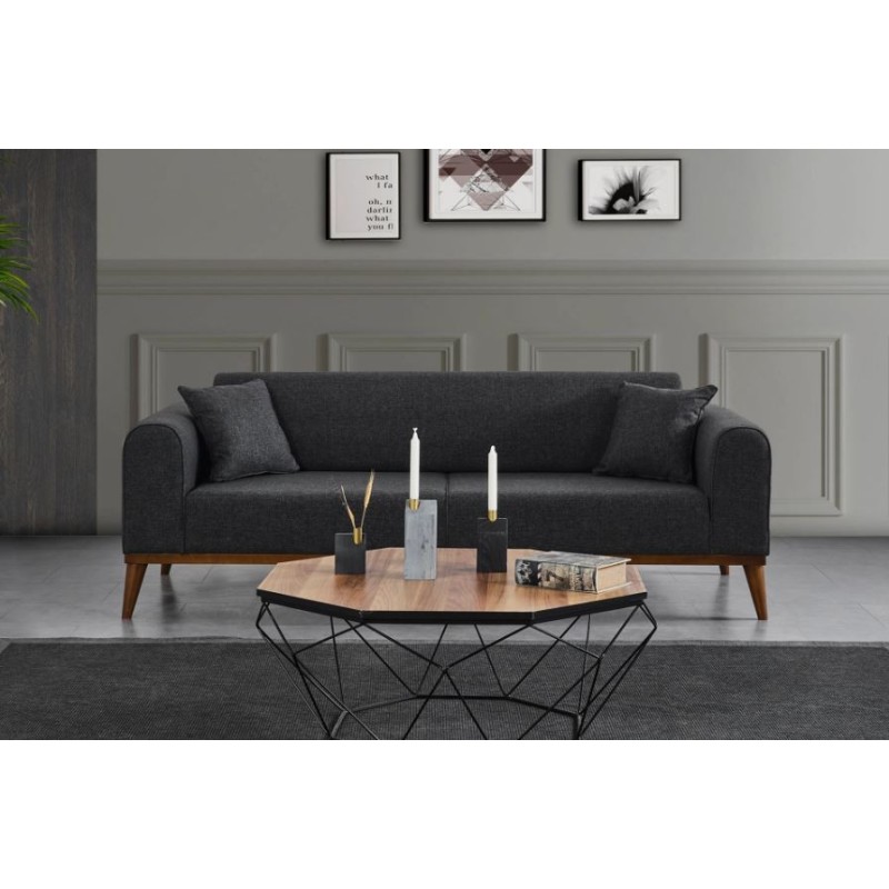 3-Seat Sofa-Bed Cofi 3 Seater - Anthracite Anthracite