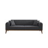 3-Seat Sofa-Bed Cofi 3 Seater - Anthracite Anthracite