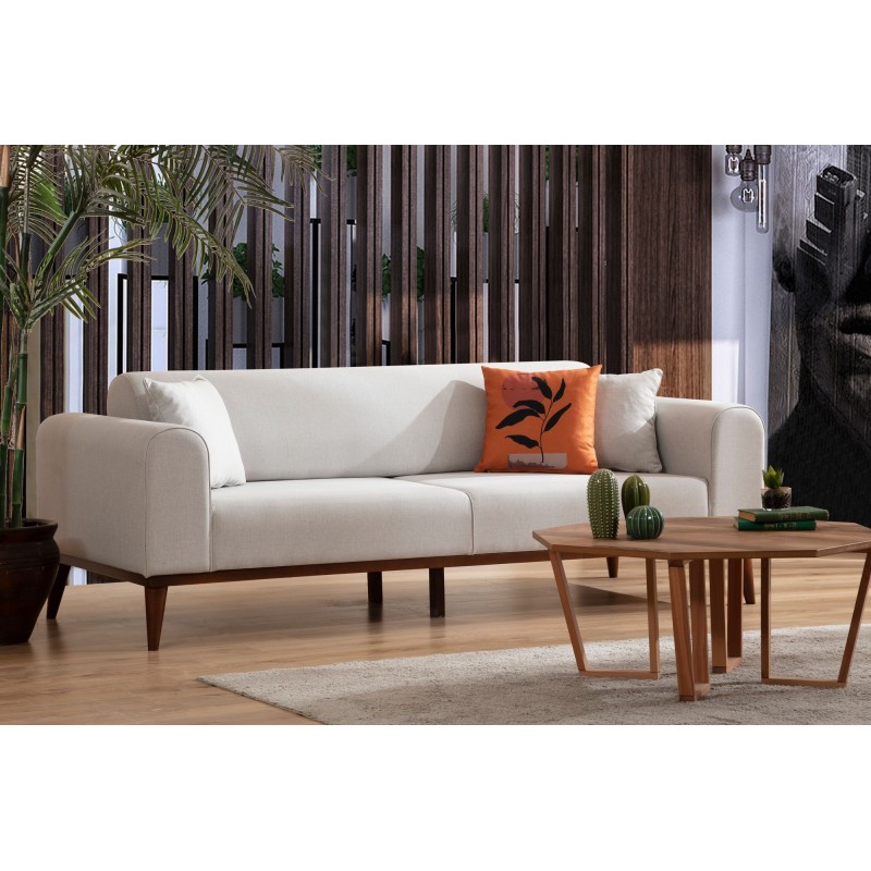 3-Seat Sofa-Bed Cofi 3 Seater - Cream Cream