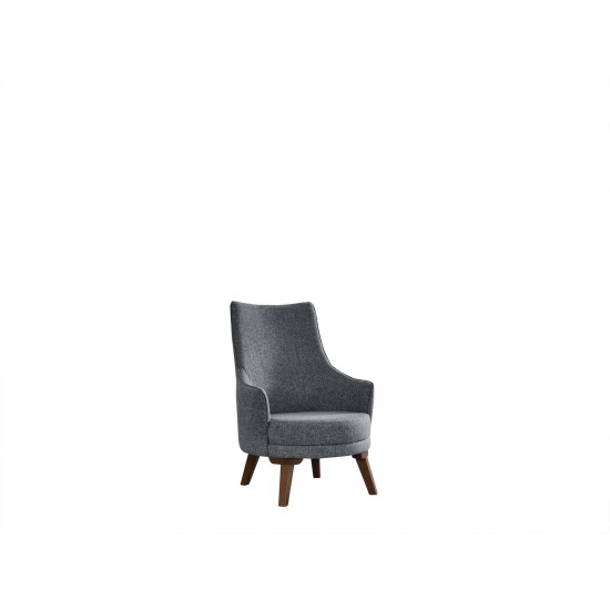 Wing Chair Cofi - Light Grey Light Grey Wing Chair Cofi - Light Grey Light Grey